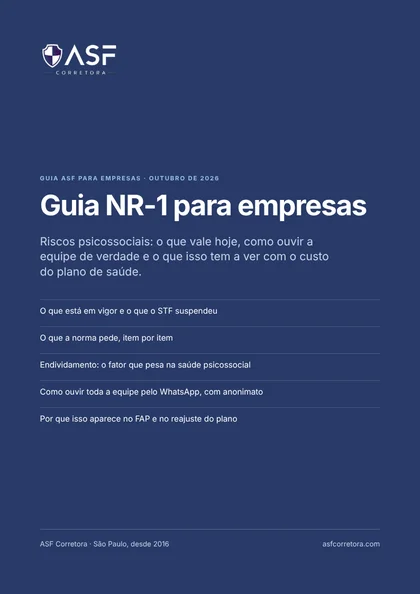 Capa do Guia NR-1 para empresas